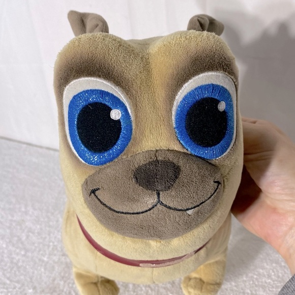 Disney Junior Puppy Dog Pals Rolly Stuffed Animal Pug Dog Plush Toy - Picture 14 of 16